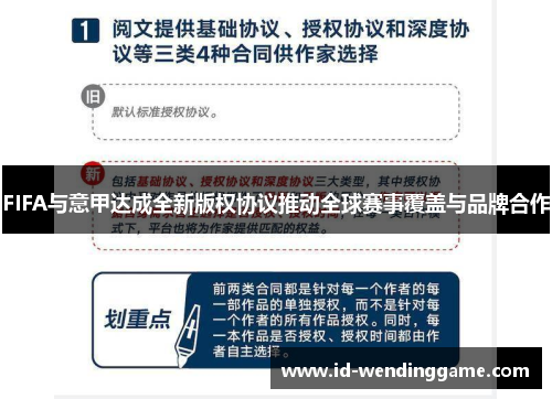 FIFA与意甲达成全新版权协议推动全球赛事覆盖与品牌合作