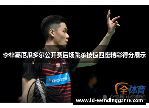 李梓嘉厄瓜多尔公开赛后场跳杀技惊四座精彩得分展示